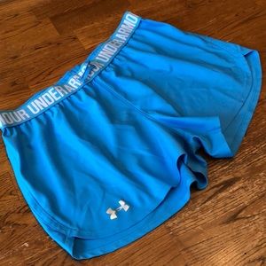 Blue Under Armour Shorts.  Size Medium.